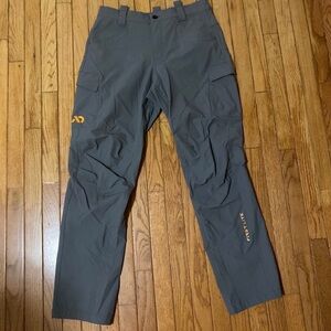First Lite Men's Gray Performance Cargo Pants